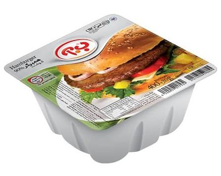 ب آ همبرگر 90% گوشت قرمز